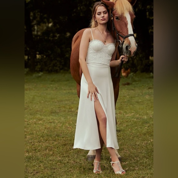 NEW Catherine Deane Satin Skirt - Amy - Picture 4 of 11